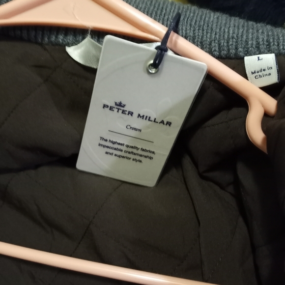 Peter Millar crown 100% wool fleece jacket - Picture 15 of 16